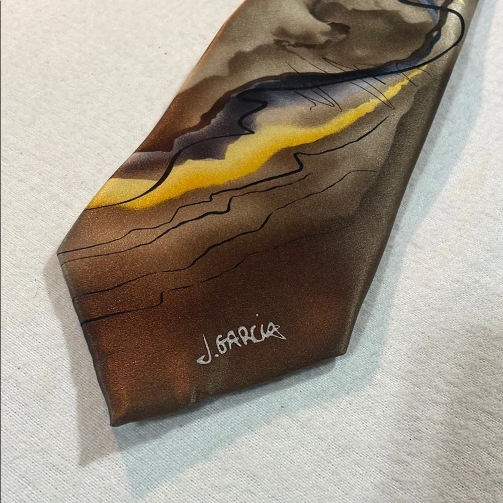 J. Garcia Rhino & Puppy Collection #10 Silk Tie Signature Collection